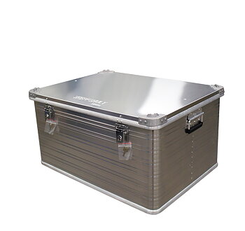 Aluminiumbox med lås