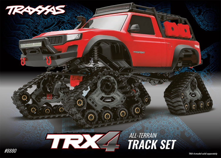 Traxxas 8880 TRAXX (Larvfötter) Komplett Set TRX-4 - 5
