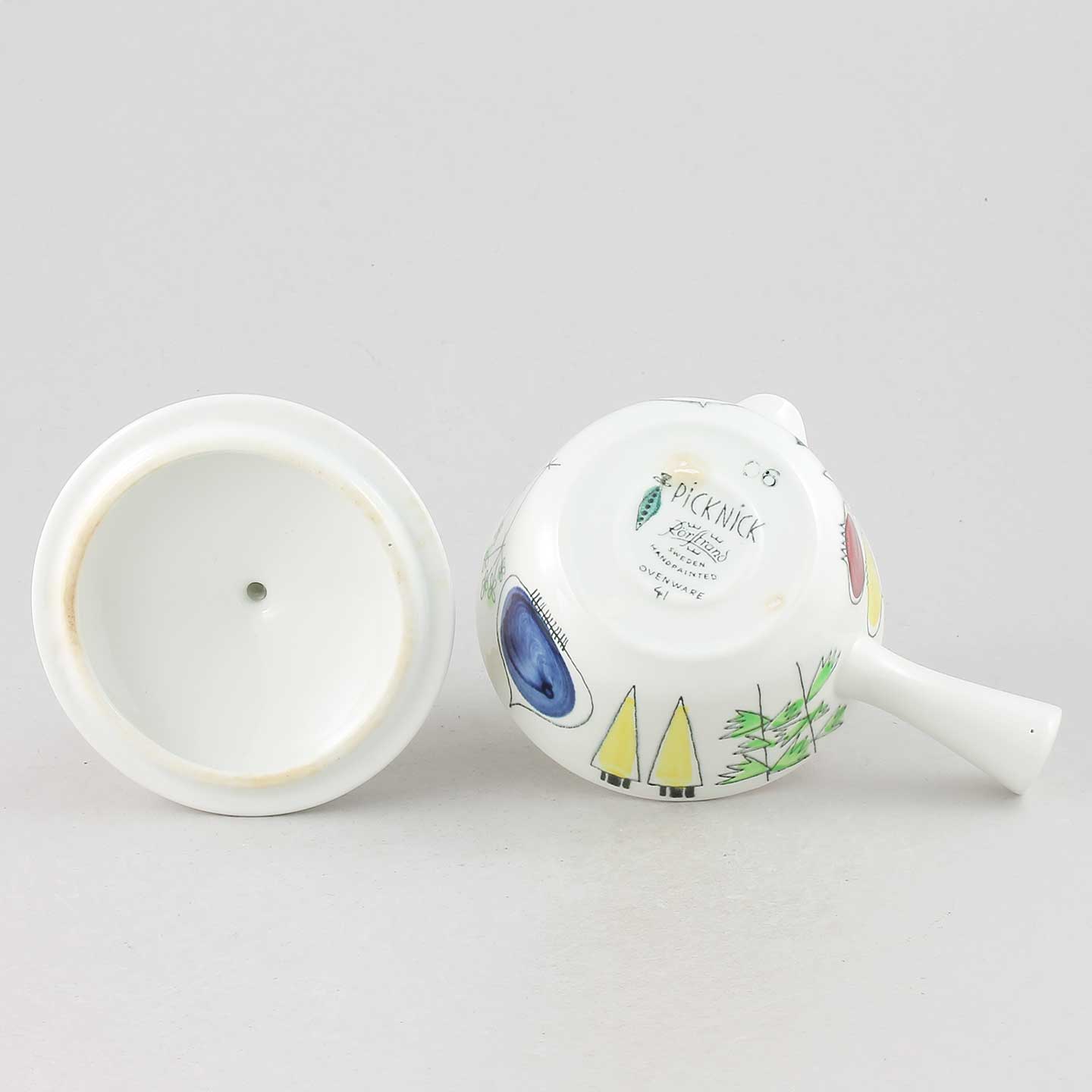 マリアンヌ・ウェストマン Picknickシリーズ 片手鍋 Pot (14cm) 1956年 (2)