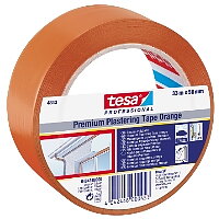 TESA KONSTRUKSJONSTAPE 50 MM 33 M ORANSJE PVC