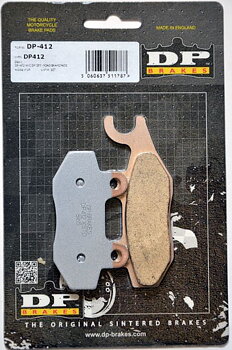 Bromsbelägg DP 412 VÄNSTER FRAM