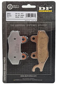 Bromsbelägg DP 411 HÖGER FRAM 