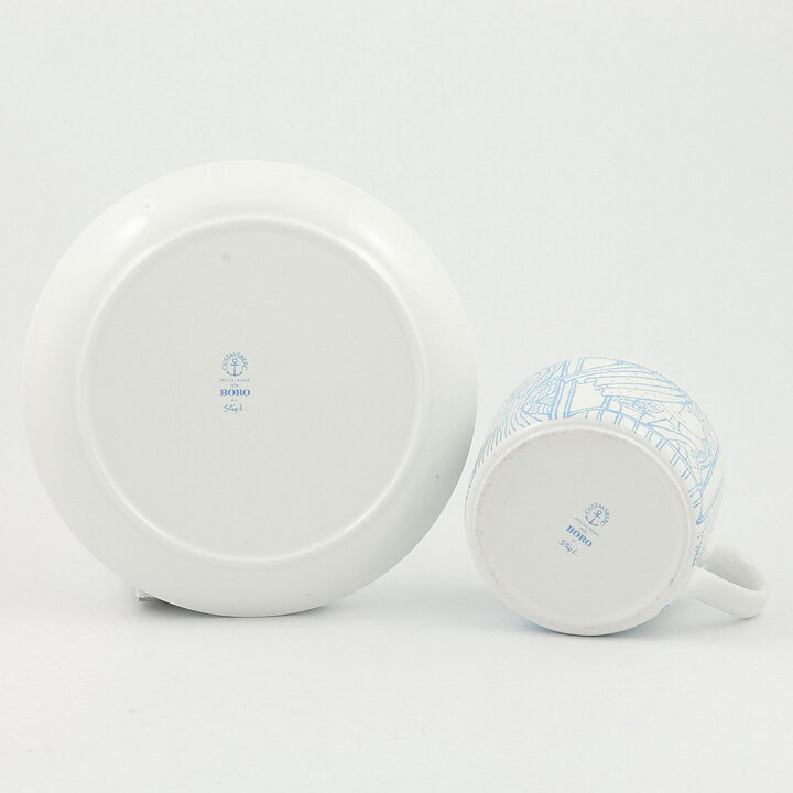 Stig Lindberg (Boro 1960) Teacup with Blue Decor 11 cm (1)