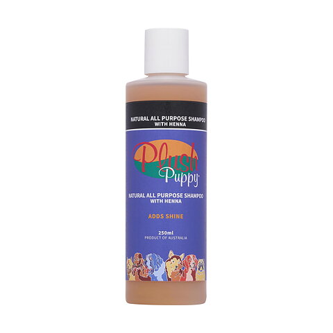 Plush Puppy Natural All Purpose Shampoo with Henna