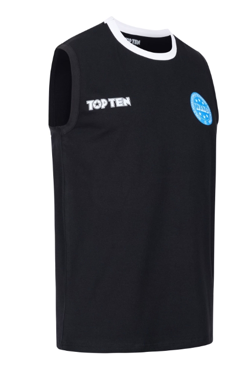 Topten Sleeveless T-Shirt WAKO Kick Light Basic Svart
