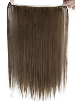 Hårdel, rak mellanbrun 