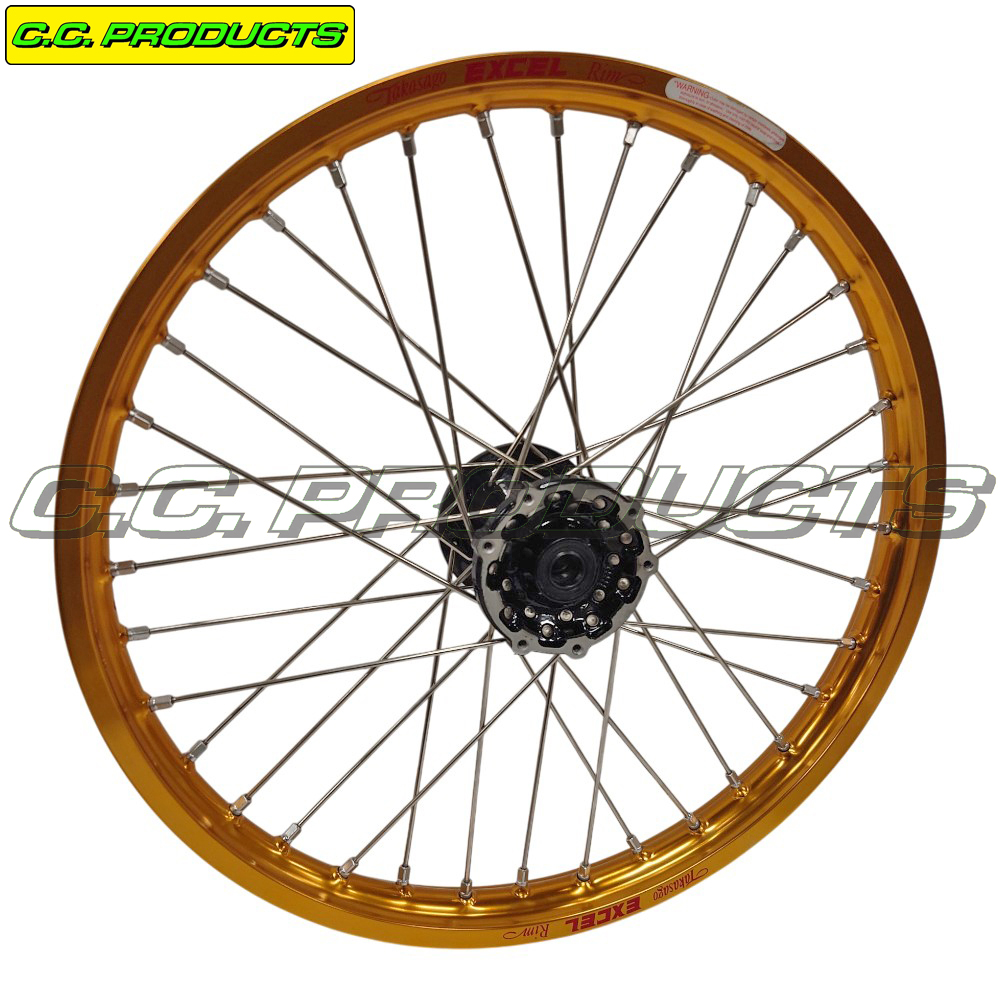 Spoke Set Yamaha YZ 490 21-inch 86-90 Front Wheel - 2