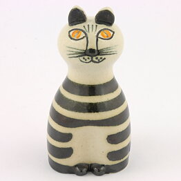 Lisa Larson (Tripp Trapp Trull 1968) Cat Tripp with Black Stripes 12 cm