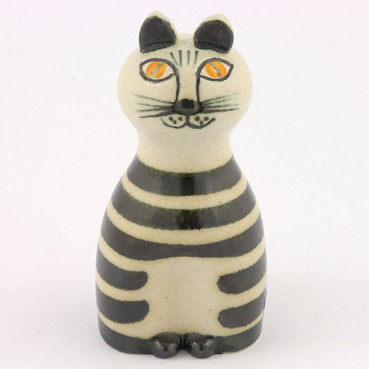 Lisa Larson (Tripp Trapp Trull 1968) Cat Tripp with Black Stripes 12 cm