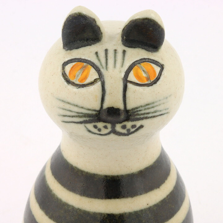 Lisa Larson (Tripp Trapp Trull 1968) Cat Tripp with Black Stripes 12 cm