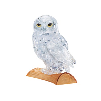Crystal Puzzle owl clear