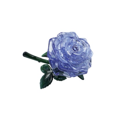 Crystal Puzzle Rose purple