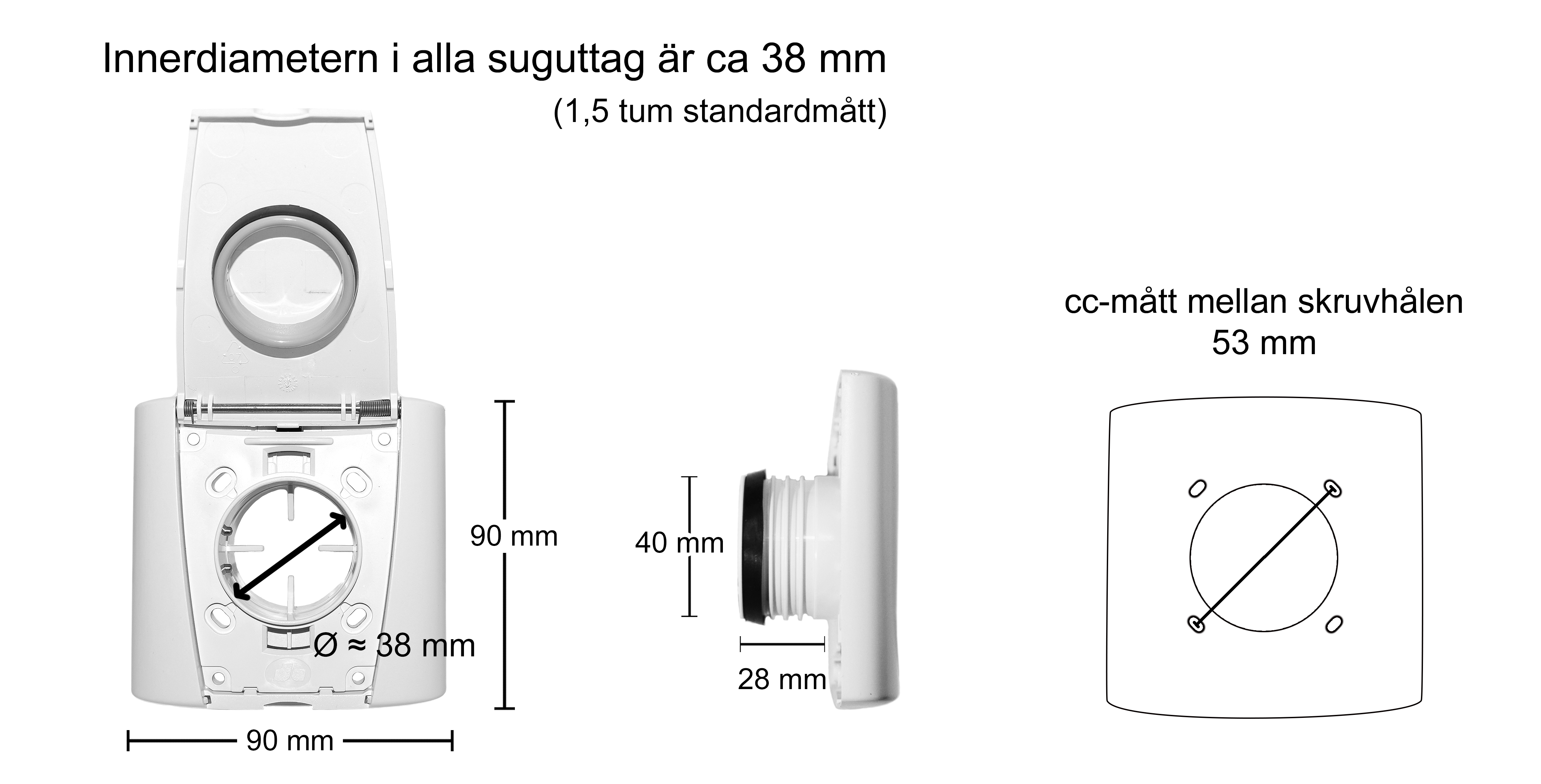 Suguttag Optima Allaway, plast flera färger - 8