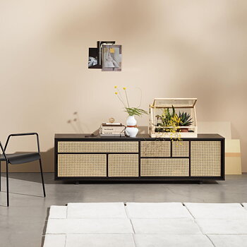 Design House Air Sideboard Låg svart