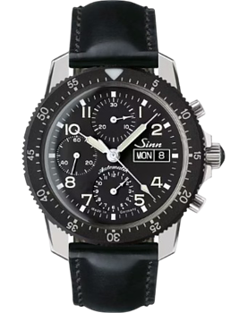 103.031 Sinn 103 St svart kalvskinn