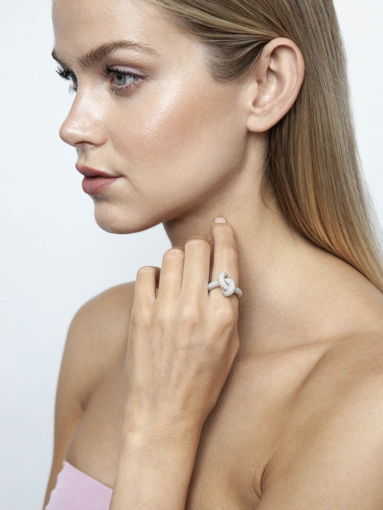 The Legacy Knot Medium Pavé VG - 3
