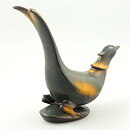 Gunnar Nylund (1954) Brown Bird with Streamlined Form 25/22 cm