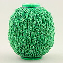  グナー・ニールンド  緑のハリネズミ模様の花瓶 （小）Vase 1936年