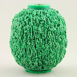 Gunnar Nylund (1936) Green Hedgehog Vase 12 cm