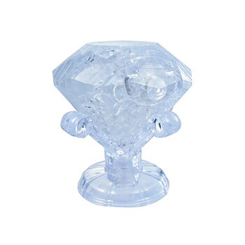 Crystal Puzzle Diamamond Clear