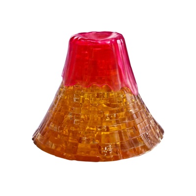 Crystal Puzzle Valcano Brown