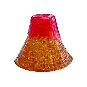 Crystal Puzzle Valcano Brown
