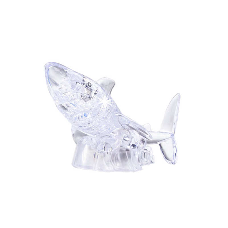 Crystal Puzzle Klar Haj 