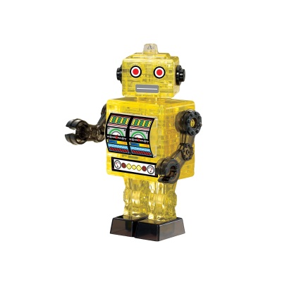 Crystal Puzzle Robot Yellow