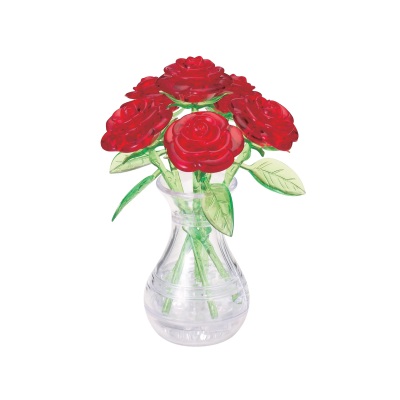 Crystal Puzzle Red Roses