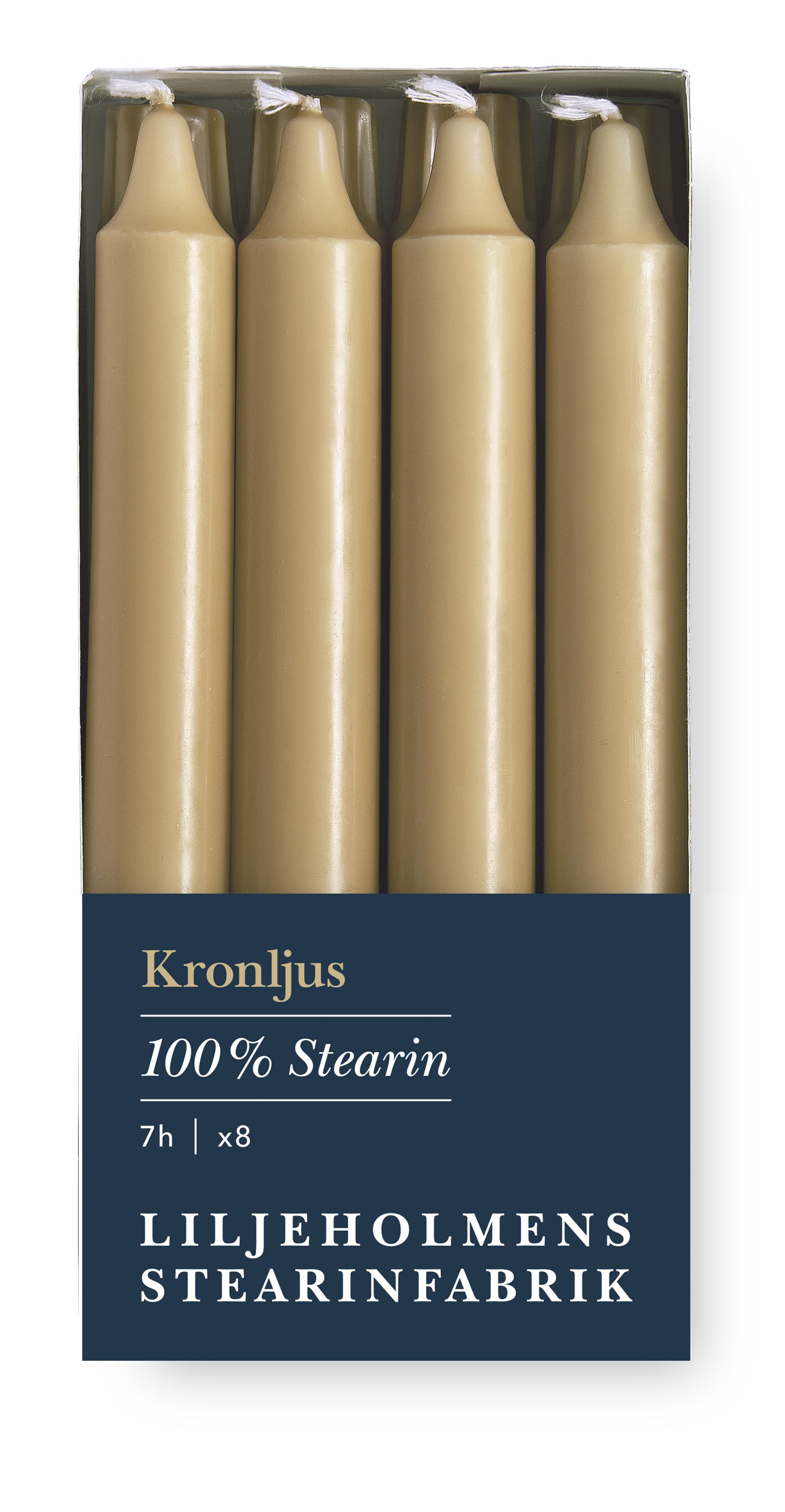 Kronljus 8-p Honung - 2