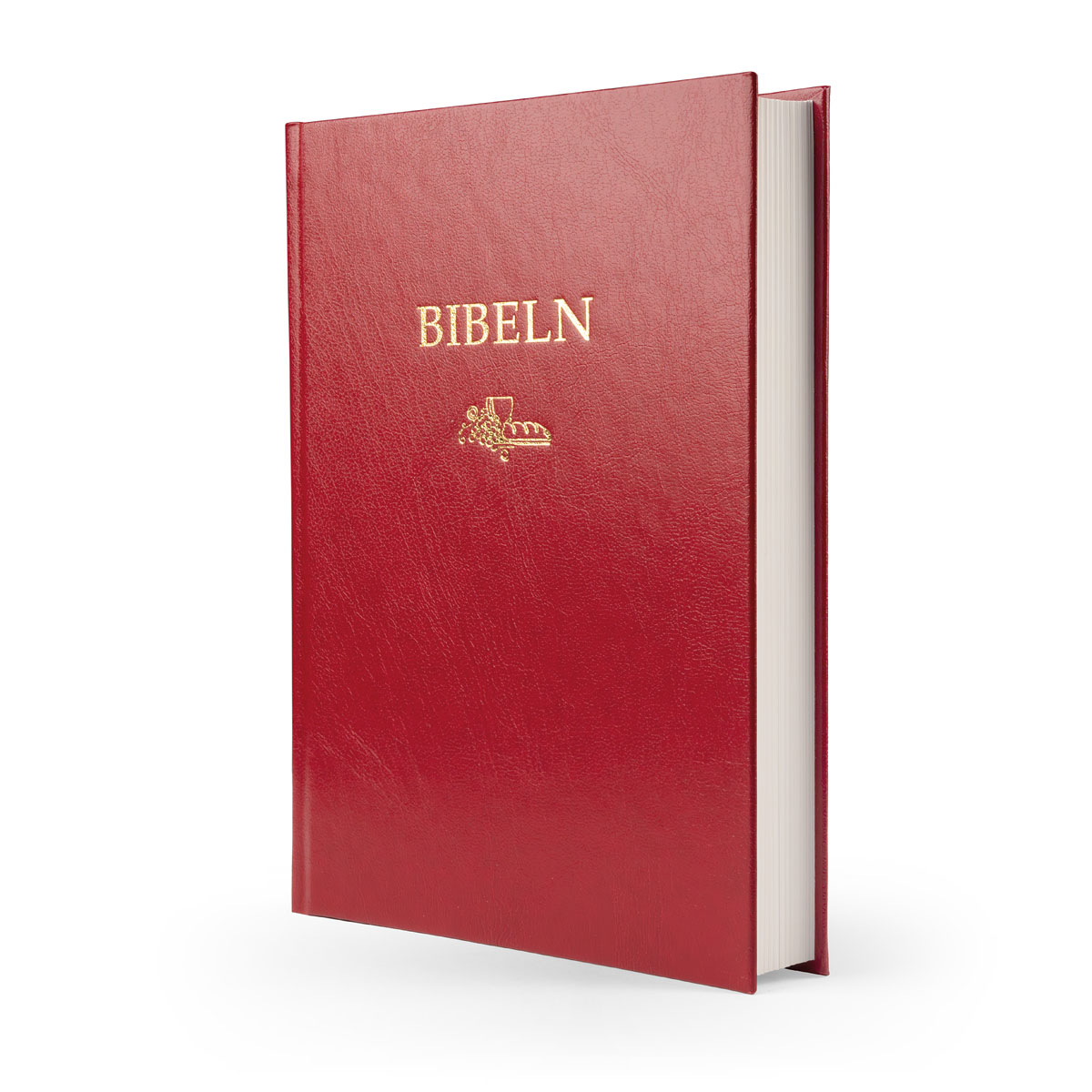 Folkbibeln 2015 slimline röd, hårdpärm