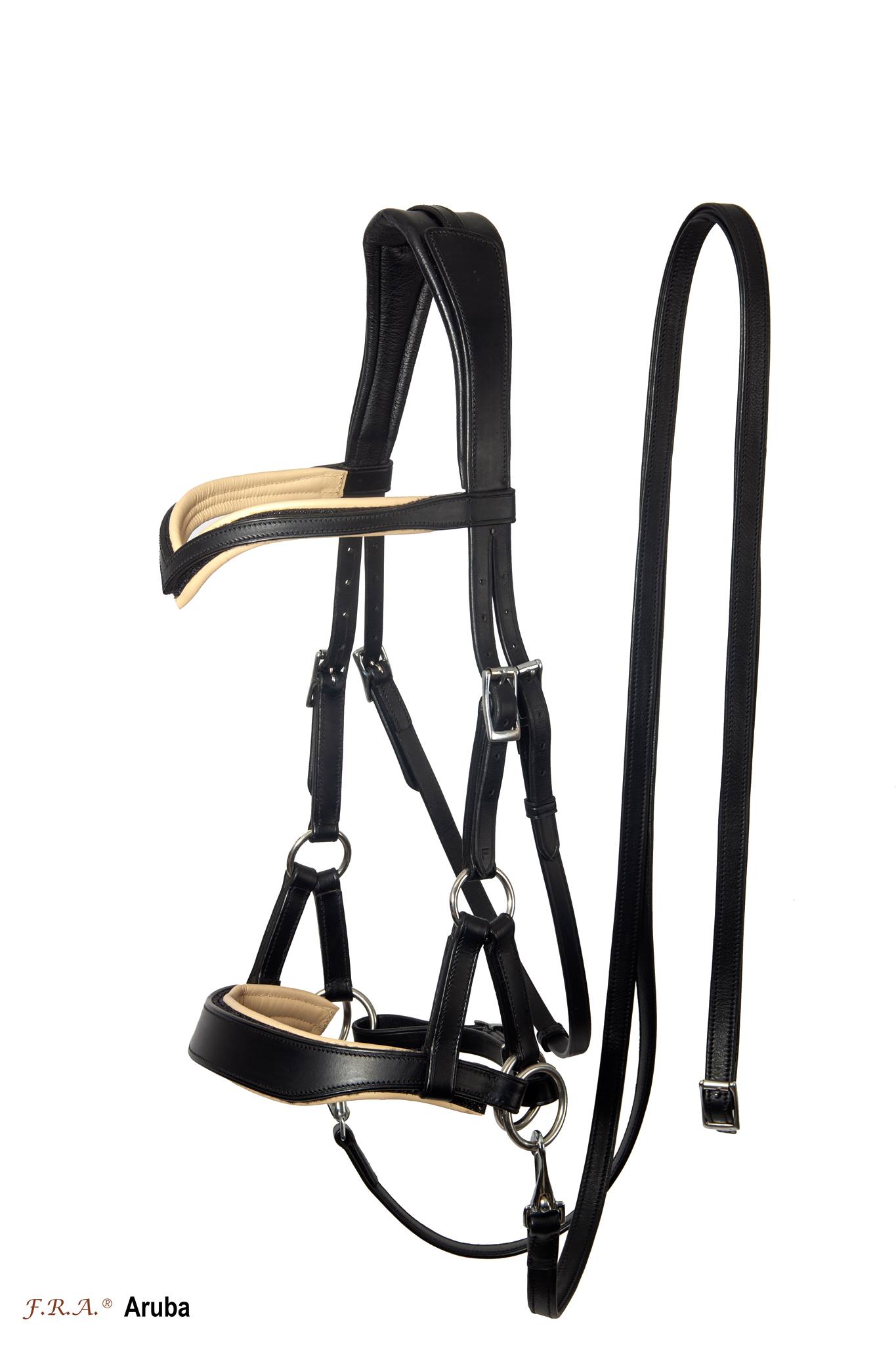 Anatomical sidepull with reins - F.R.A® 'Aruba' - 7