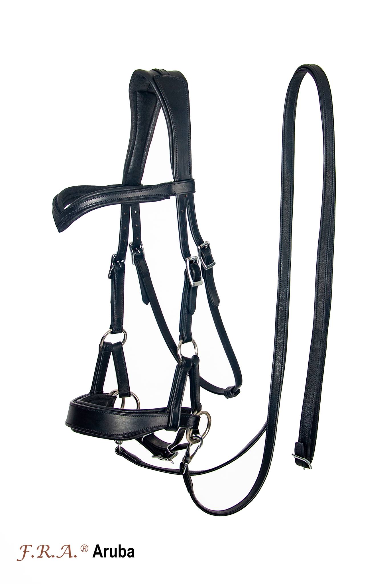 Anatomical sidepull with reins - F.R.A® 'Aruba' - 6