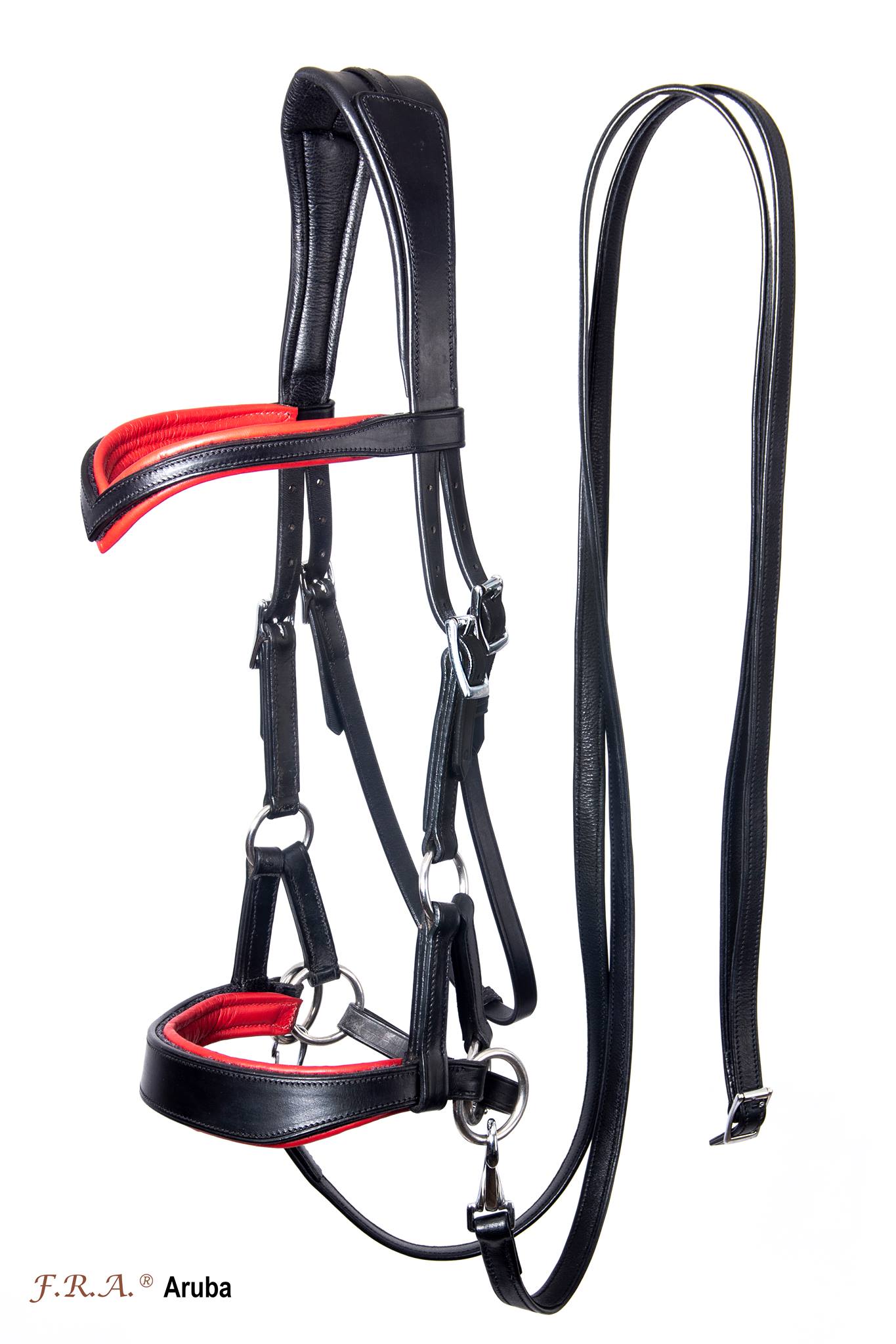 Anatomical sidepull with reins - F.R.A® 'Aruba' - 8