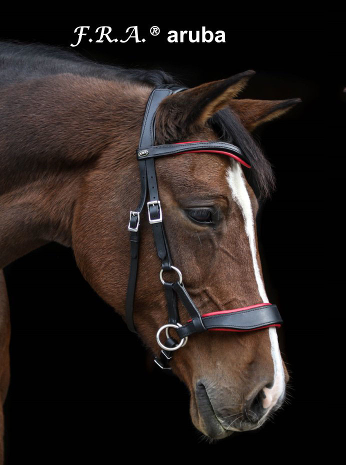 Anatomical sidepull with reins - F.R.A® 'Aruba' - 3
