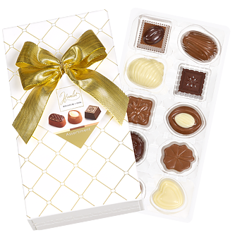 Gatsby vita pralinask med belgiska praliner