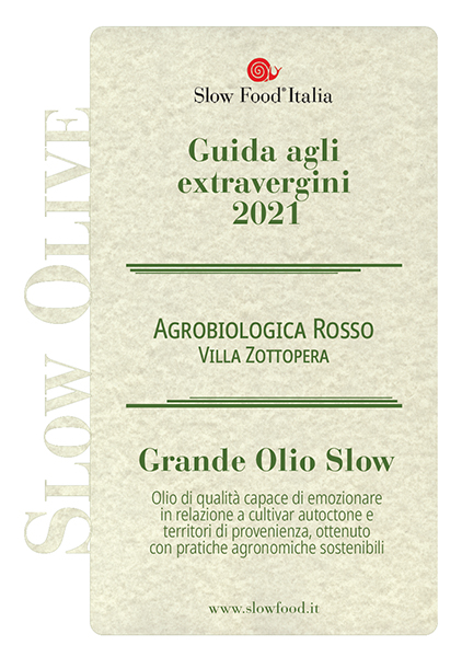 Villa Zottopera Rosso Olivolja Extra Jungfru, 250 ml EKO - 2