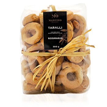 Mancino Taralli Rosmarin, 300 g