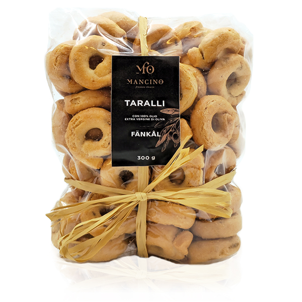 Mancino Taralli Fänkål, 300 g