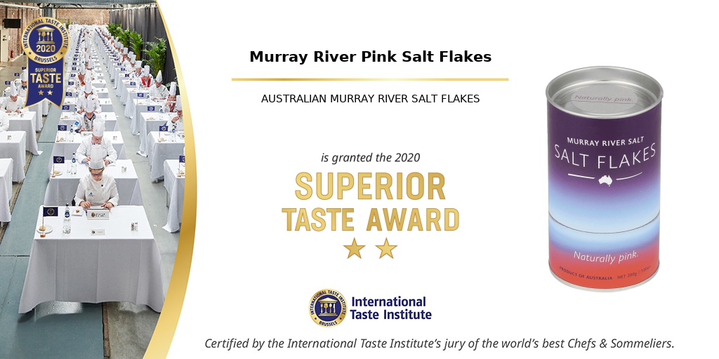 Murray River Rosa gourmetflingsalt i påse, 150 g - 3