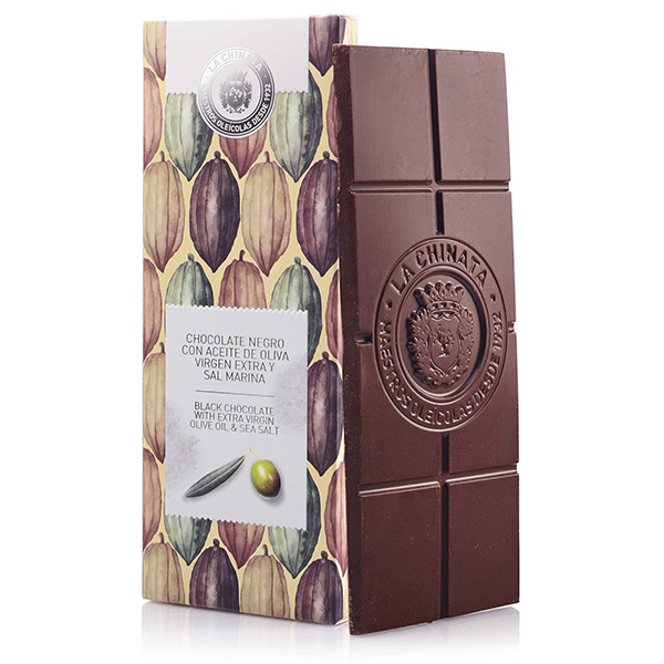 La Chinata Chokladkaka med Extra Jungfruolja & havssalt, 100 g
