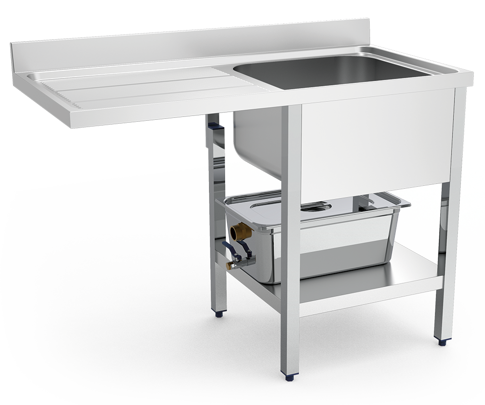 Stainless steel grease trap  - 2