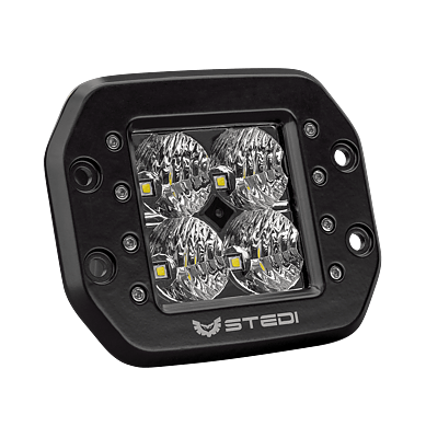 STEDI C-4 Black Edition Innfellbar LED Arbeidslys | Flood