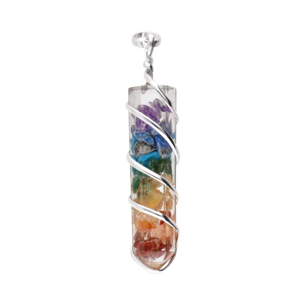 Chakra Halsband med Spiral
