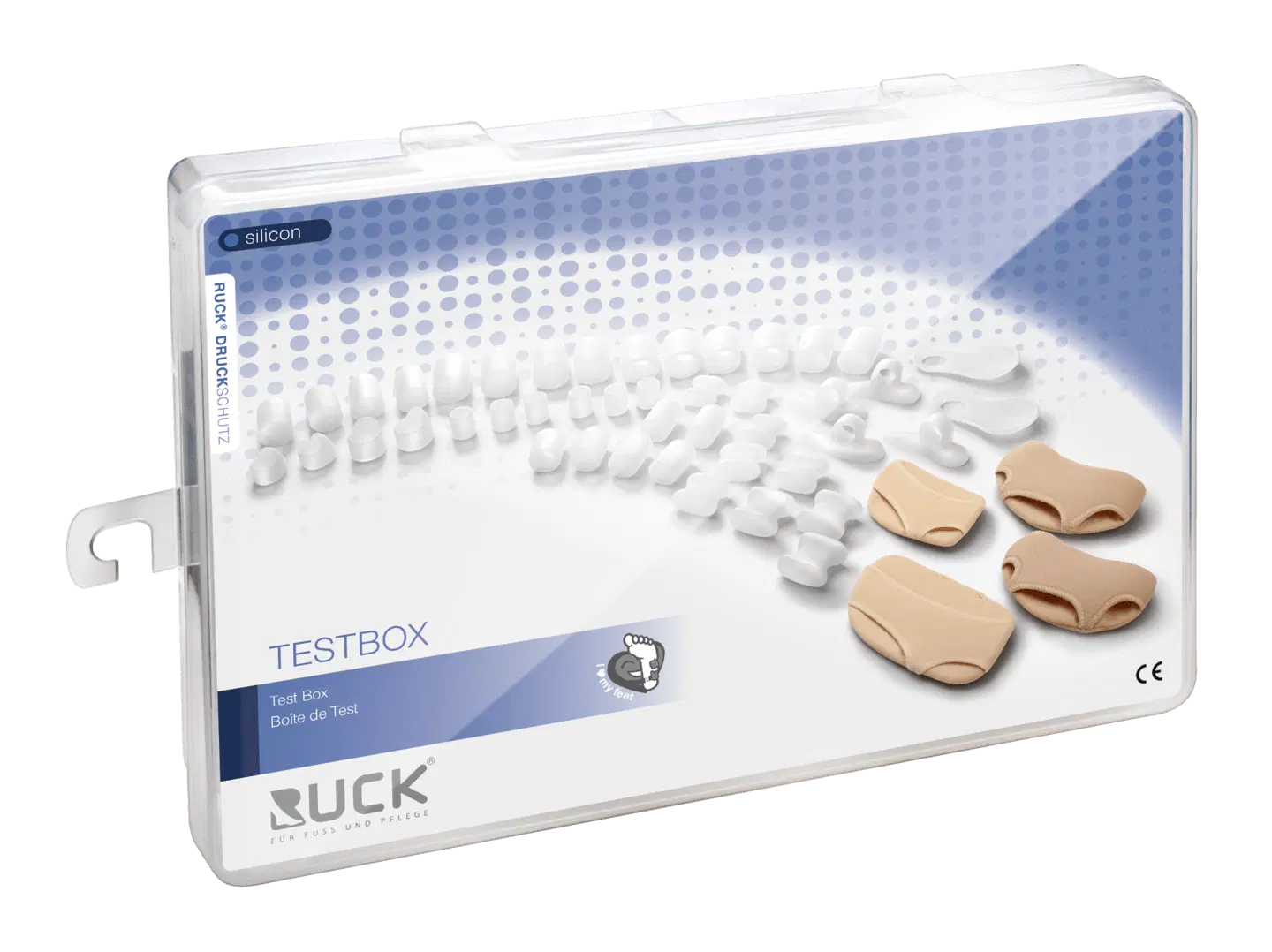 RUCK® AVLASTNING Silikon Testlåda - 2
