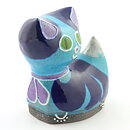 トーマス・ヘルストローム  青い猫  Cat    (15cm)  1962年