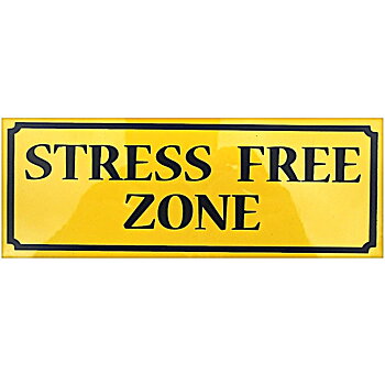 Stressfri sone (21x7,5 cm)