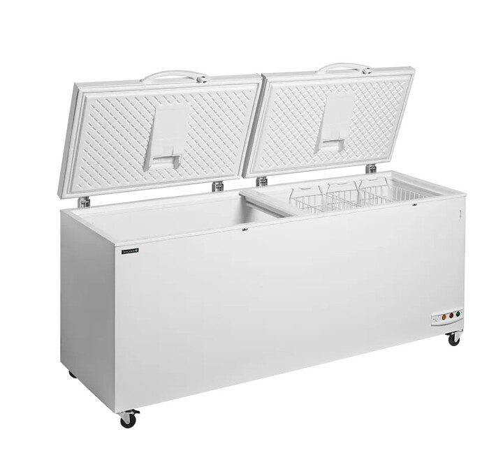 Frysbox CF701 SL, tvådelat lock, 667 L