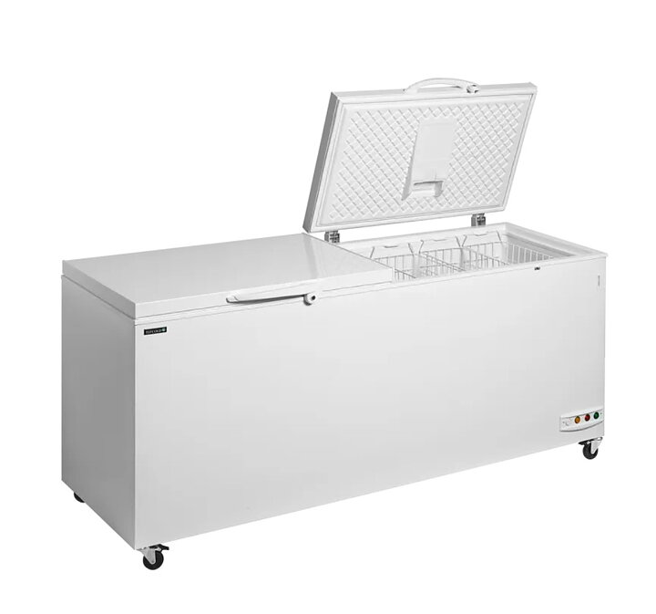 Frysbox CF701 SL, tvådelat lock, 667 L