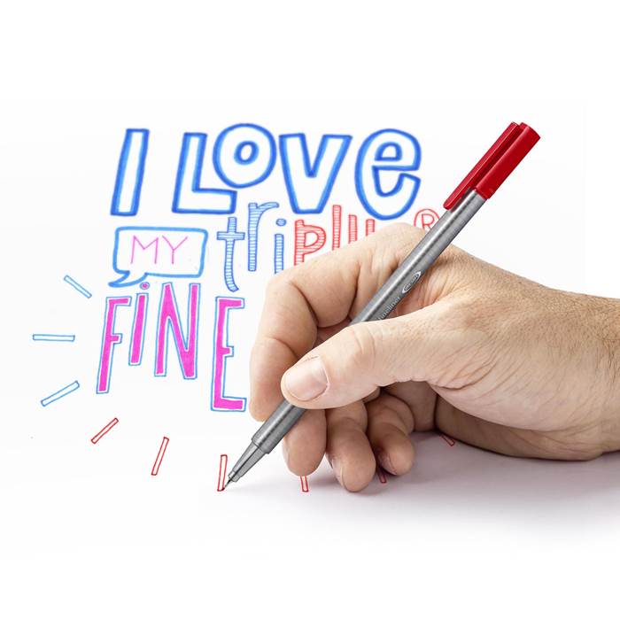 Fiberpenna Staedtler 0,3 10/fp - 5